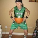 Homemade Pregnant Basketball Player Costume