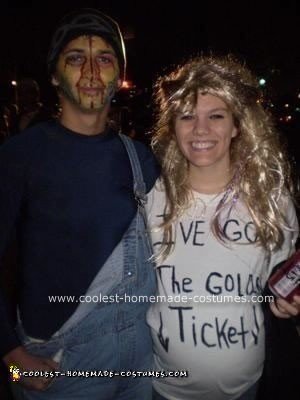 Homemade Pregnant Britney Spears Halloween Costume