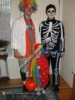 Homemade Pregnant Skeleton Costume