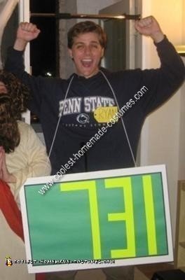 Homemade Price Is Right Contestant Costume