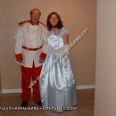 Homemade Prince and Princess Couple Costume Idea