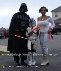 Homemade Princess Leia Costume