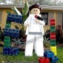 Homemade Princess Leia Lego Costume