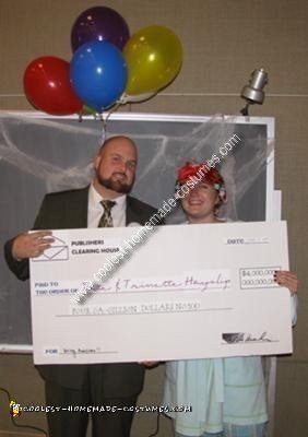 Homemade Publisher Clearing House Couple Costumes