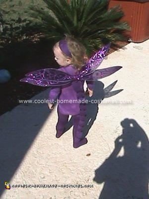 Homemade Purple Dragonfly Costume