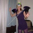 Homemade Purple People Eater Halloween Costume