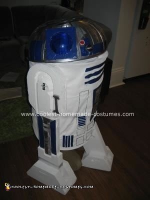 Homemade R2D2 Astromech Droid Costume