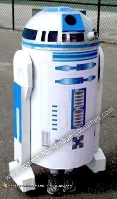 Homemade R2D2 Costume