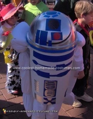 Homemade R2D2 Costume