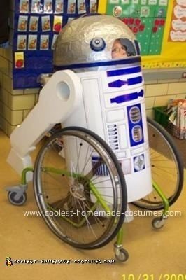 Homemade R2D2 Costume