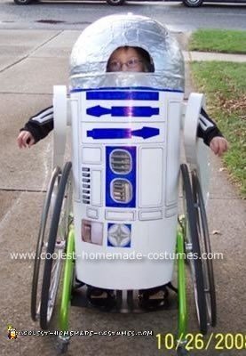 Homemade R2D2 Costume