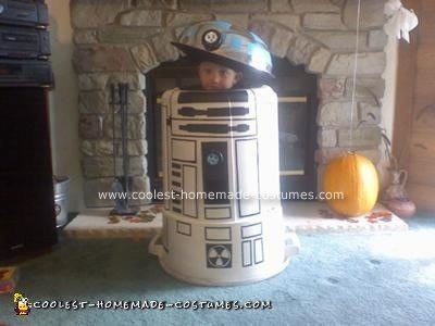 Homemade R2D2 Star Wars Costume