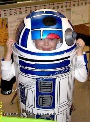 Homemade R2D2 Star Wars Costume