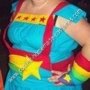 Homemade Rainbow Brite Adult Halloween Costume
