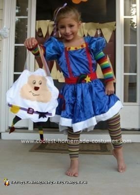 Homemade Rainbow Brite Costume