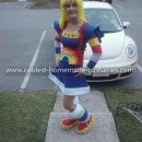 Homemade Rainbow Brite Costume