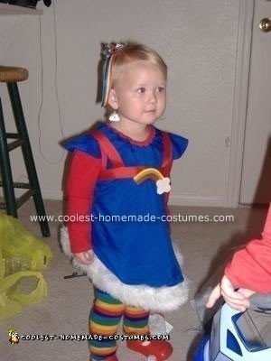 Homemade Rainbow Brite Halloween Costume