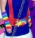 Homemade Rainbow Brite Halloween Costume