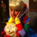 Homemade Rainbow Brite Halloween Costume