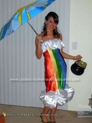 Homemade Rainbow Costume