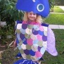 Homemade Rainbow Fish Halloween Costume