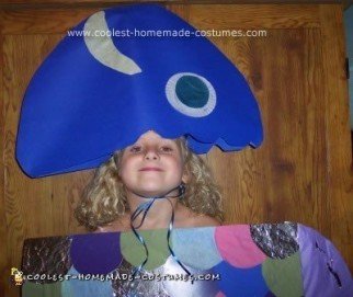 Homemade Rainbow Fish Halloween Costume