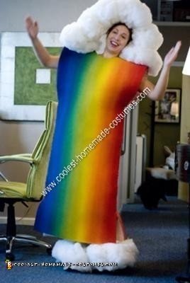 Homemade Rainbow Halloween Costume Idea