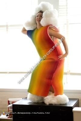 Homemade Rainbow Halloween Costume Idea