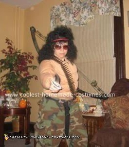 Homemade Rambo Costume