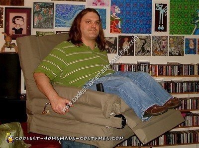 Homemade Recliner-Man Halloween Costume