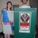 Homemade Red Bull and Jager Costume