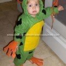 Homemade Red Eyed Tree Frog Costume