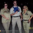 Homemade Reno 911 Group Costume