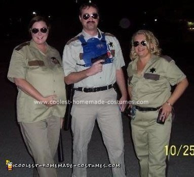 Homemade Reno 911 Group Costume