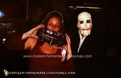 Homemade Reverse Bear Trap and Billy from Saw I Costume