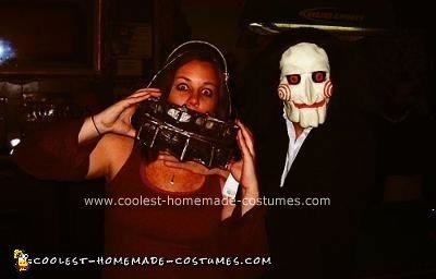 Homemade Reverse Bear Trap and Billy from Saw I Costume