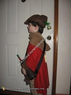 Homemade Robin Hood Halloween Costume