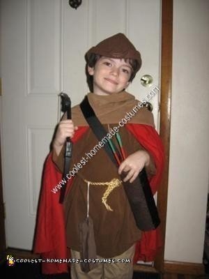 Homemade Robin Hood Halloween Costume