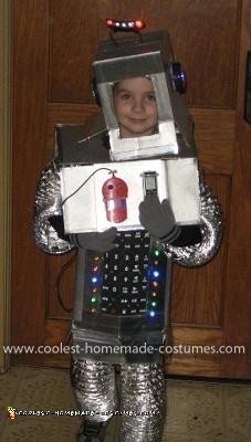 Homemade Robot Costume