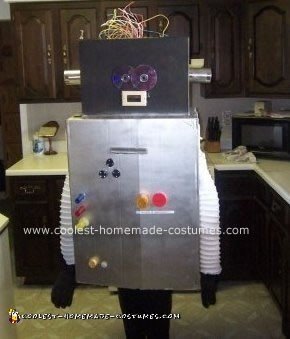 Homemade Robot Halloween Costume