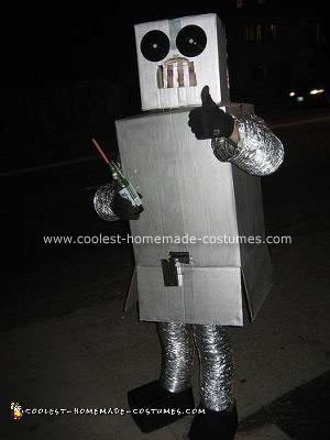 Homemade Robot Halloween Costume