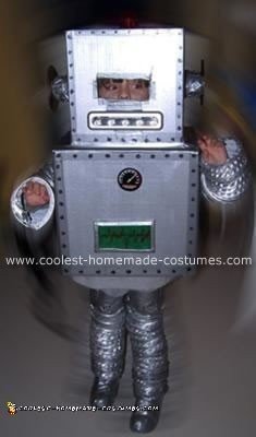 Homemade Robot Halloween Costume