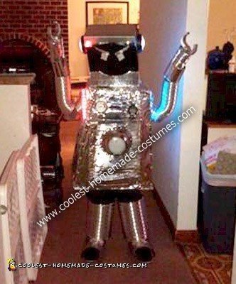 Homemade Robot Halloween Costume
