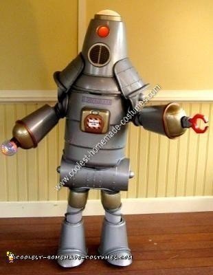 Homemade Robot Halloween Costume