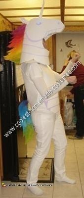 Homemade Robot Unicorn Attack Halloween Costume