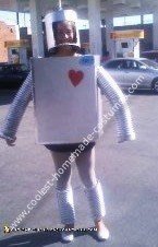 Homemade Robot with Lights Costume