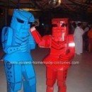 Homemade Rockem Sockem Robots Costume