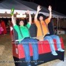 Homemade Roller Coaster of Love Couple Costume