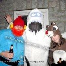 Homemade Rudolph the Red Nosed Reindeer Character Costumes