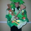 Homemade Salad Bowl Original Halloween Costume